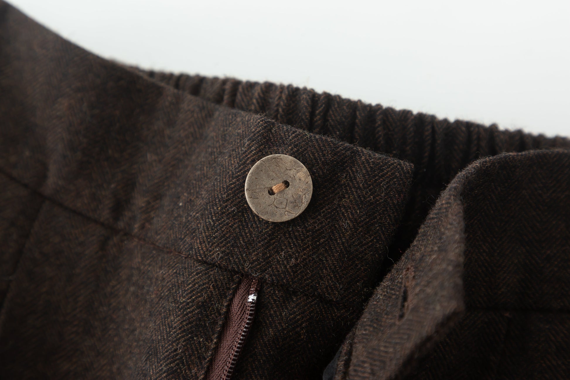 Winter Wool Wide Leg Pants – Lined with Back Elastic Waist